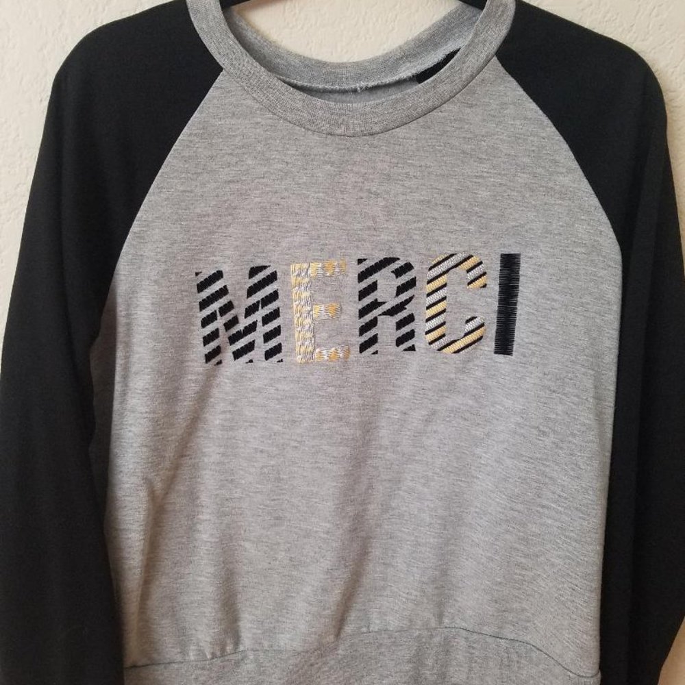 Color Block Merci Sweatshirt